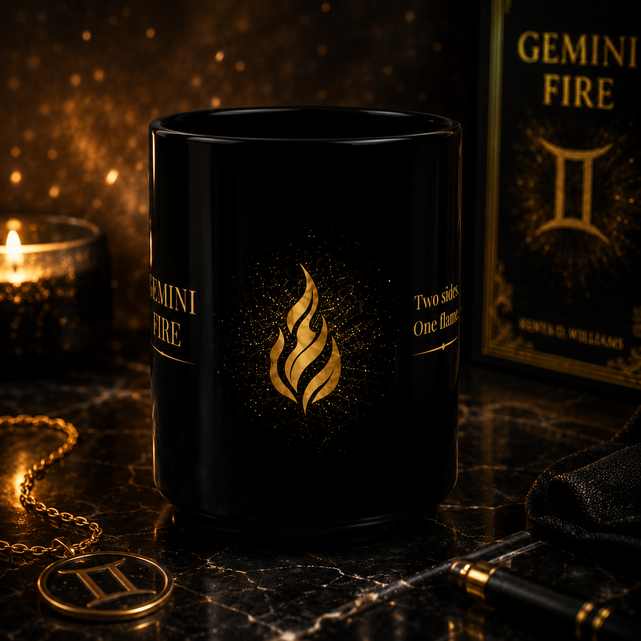 The Gemini Fire Mug