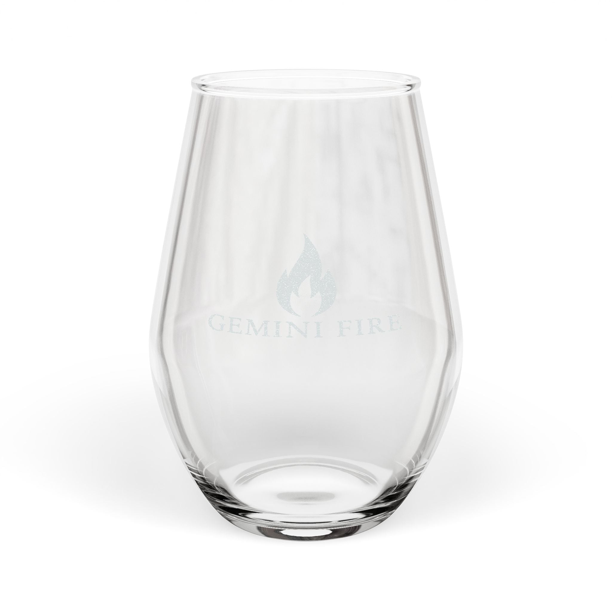The Gemini Fire Stemless Wine Glass