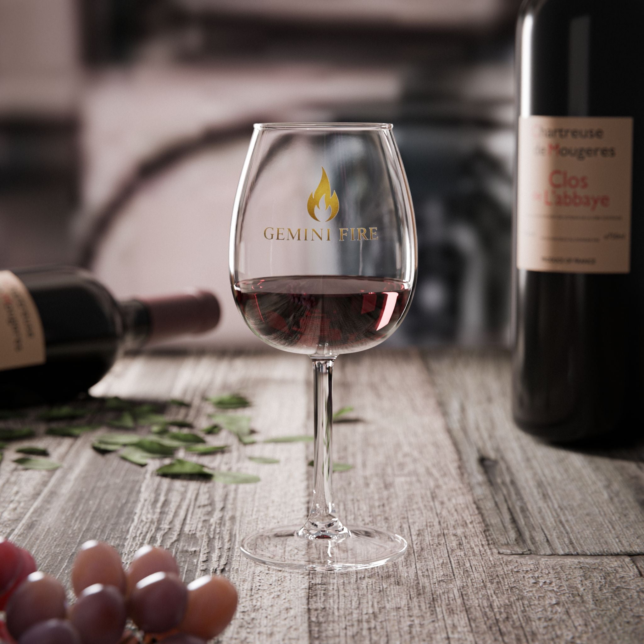 The Gemini Fire Stemmed Wine Glass